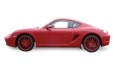 Porsche Cayman - red