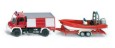 Unimog Straz Pozarna z lodzia