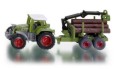 Fendt Favorit 926 Vario Tractor with Forestry Trailer