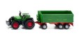 Traktor FENDT 916 z przyczepa-wywrotka boczna