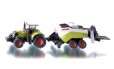Claas Axion with Big Baler