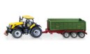 JCB Tractor with Hook-Lift Trailer