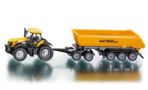 Tractor JCB 8250 with Dolly and Tipping-Trailer