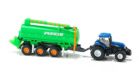 Tractor New Holland T7070 with vacuum trailer Joskin