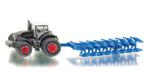 Tractor Fendt 939 with 8-blade Lemken plough