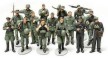 Figures Niemiecka piechota - 15 figurek