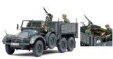 German 6x4 Truck Krupp Protze - w/Three Figures