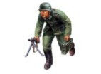 German MG 34 Machine Gunner