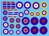 Decal - British National Insignias - Supermarine Spitfire