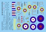 Decals - Supermarine Spitfire Mk I/IIB