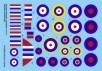Decals - British National Insignias - Hawker Hurricane