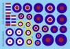 Decals - British National Insignias III