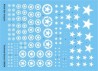 Decal - Allied Star Insignia White