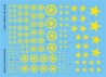 Decal - Allied Star Insignia Yellow
