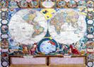 Puzzle 3000 A Map of the Earth 1749 - J.B. Nolin