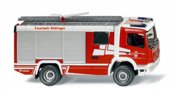 Fire engine Mercedes Rosenbauer RLFA 2000 AT
