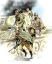 Figures Soviet tank infantry