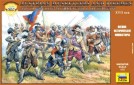 Austrian Musketeers and Pikemen, XVII Century