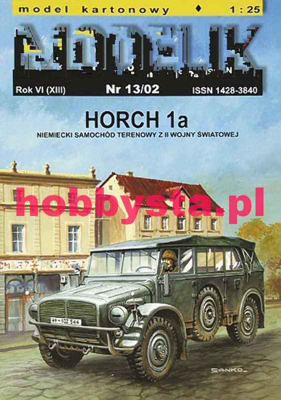 HORCH 1a (Europa) niemiecki samochód terenowy z II wojny