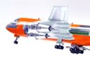 Scale Models Dragon 47011 Braniff International 747-127 Flying Colors