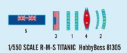 Scale Models Hobby Boss 81305 R.M.S. Titanic