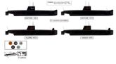 Scale Models Heller 81069 Daphn� submarine