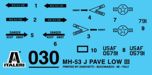 Scale Models Italeri 0030 MH-53J Stallion Pave Low III