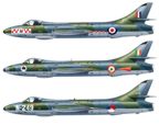 Scale Models Italeri 2708 Hawker Hunter F. Mk.6/9