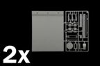 Scale Models Italeri 3864 Guard Rail & Road Section for display