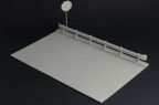 Scale Models Italeri 3864 Guard Rail & Road Section for display