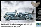 Scale Models Master Box LTD 35101 German Military Car Polizei-Kubelisitzwagen ab 1937