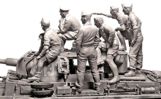 Scale Models Master Box LTD 3561 Rommel and German Tank Crew - DAK - WW II era