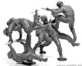 Scale Models Master Box LTD 3592 Hand-to-hand fight British and German Infantry Northern Africa