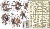 Scale Models Master Box LTD 3592 Hand-to-hand fight British and German Infantry Northern Africa