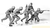 Scale Models Master Box LTD 3593 German Infantry, DAK, WWII, North Africa desert battles series