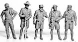 Scale Models Master Box LTD 3594 Allied Forces, WW II era, North Africa, desert battles series
