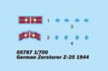 Scale Models Trumpeter 05787 German Zerstorser Z-25 - 1944