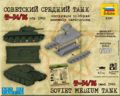 Scale Models Zvezda 6101 Soviet medium tank T-34/76 (mod. 1940)