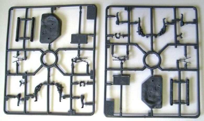 Scale Models Zvezda 6106 German machinegun MG-34 with crew 1939-42