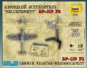 Scale Models Zvezda 6116 German fighter Messerschmitt BF-109 F2- No glue required