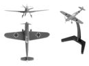 Scale Models Zvezda 6116 German fighter Messerschmitt BF-109 F2- No glue required