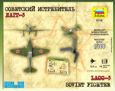 Scale Models Zvezda 6118 Soviet fighter LAGG-3 - No glue required