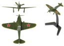 Scale Models Zvezda 6118 Soviet fighter LAGG-3 - No glue required