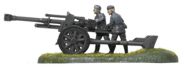 Scale Models Zvezda 6121 German L.FH 18 Howitzer with 2 Figures
