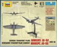 Scale Models Zvezda 6139 German transport plane Junkers Ju-52 1932-45 - No glue required