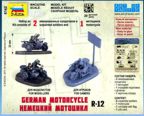 Scale Models Zvezda 6142 German Motorcycle R-12