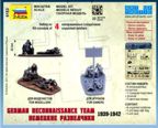 Scale Models Zvezda 6153 German Reconnaissance Team 1939-1942