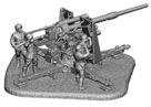 Scale Models Zvezda 6158 German Heavy Anti-Aicraft Gun FLAK 36/37