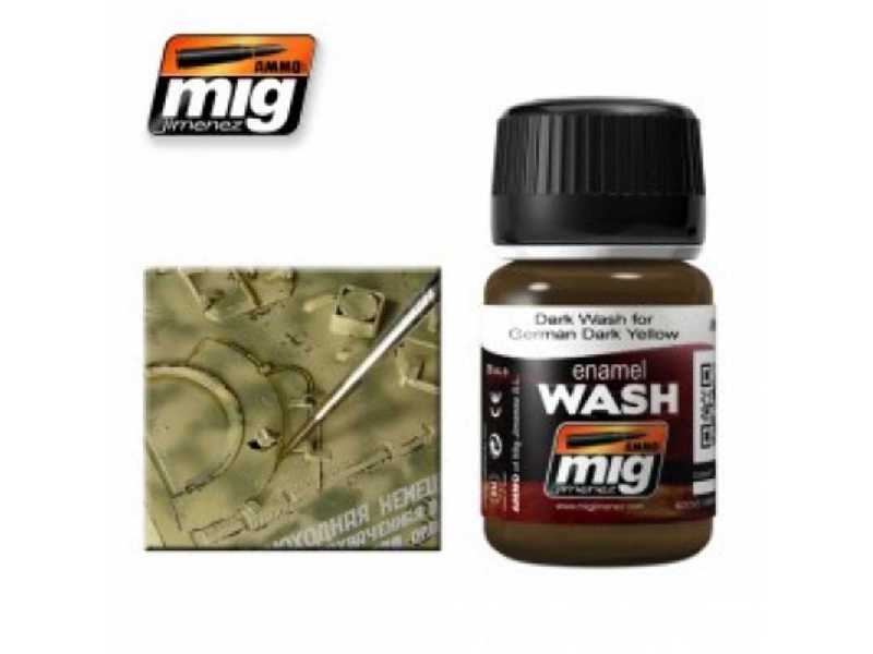 Brown Wash For German Dark Yellow - zdjęcie 1 Brown Wash For German Dark Yellow - zdjęcie 1