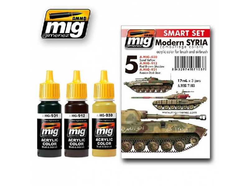 Modern Syrian Camouflage Smart Acryl Set - zdjęcie 1 Modern Syrian Camouflage Smart Acryl Set - zdjęcie 1